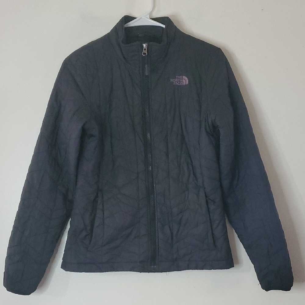 The North Face Black Quilted Womens Jacket Size Small